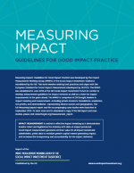 Guidelines for Good Impact Practice