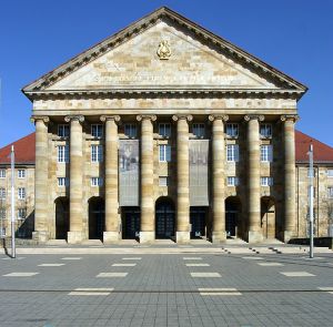 Das Kongress-Gebäude in Kassel