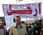 Dr. Ronald Meinardus am Tahrir Platz in Kairo