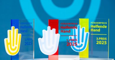 Bewerbungsphase für Förderpreis Helfende Hand 2026 gestartet Förderpreis Helfende Hand